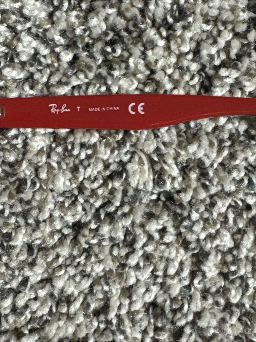 Ray Ban Junior RB1535 3573 Childrens Black & Red - Frames Only - 48-16-130